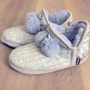 Muk Luks Amira Slipper Boots Large
